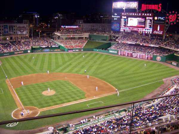 Nationals Park, section: 316, row: A, seat: 9