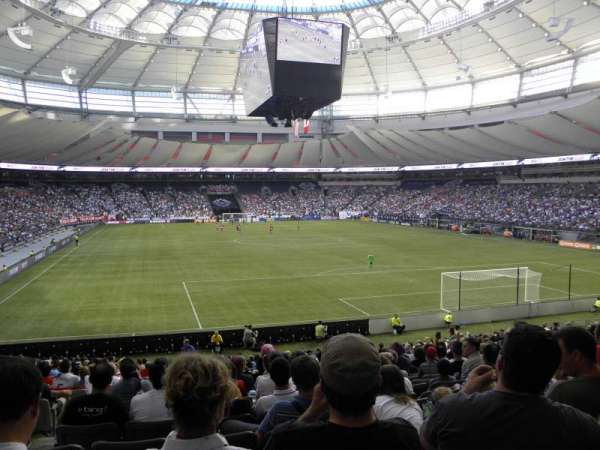 BC Place, section: 230, row: AA, seat: 1
