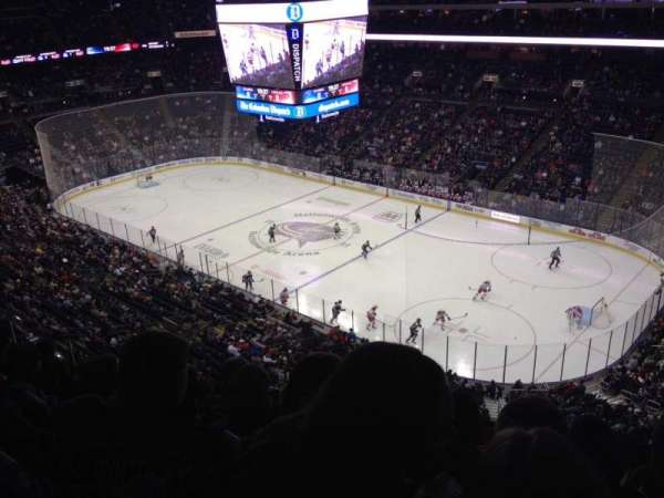 Nationwide Arena, section: 214, row: F, seat: 8