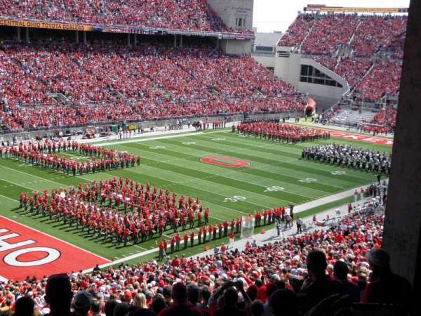 Ohio Stadium, section: 9B, row: 7, seat: 14