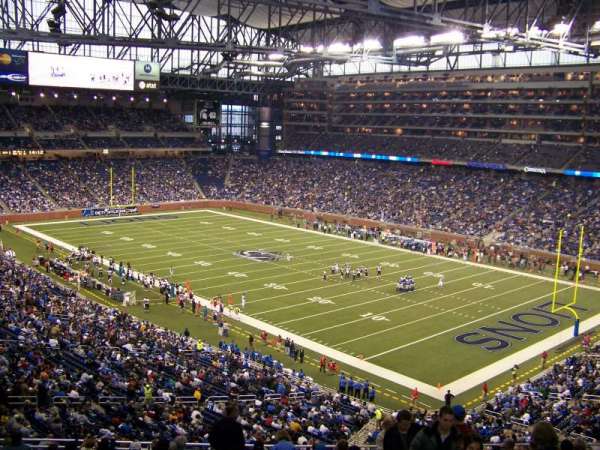 Ford Field, section: 112, row: 40, seat: 23