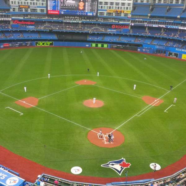 Rogers Centre, section: 525, row: 2, seat: 10