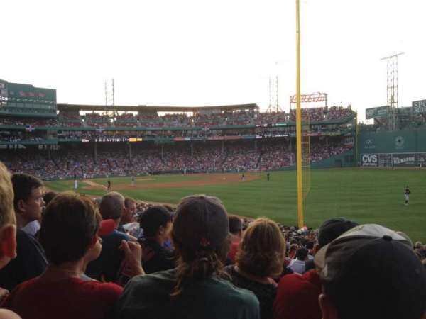 Fenway Park, section: Right Field Box 93, row: UU, seat: 3