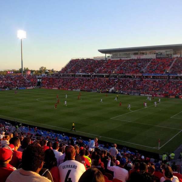 BMO Field, section: 104, row: 30, seat: 1