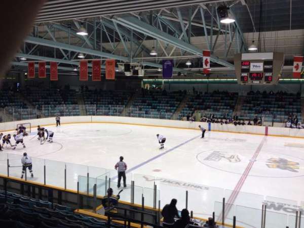 Waterloo Memorial Recreation Complex, section: R, row: L, seat: 4