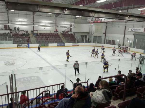 Seymour-Hannah Sports & Entertainment Centre, section: J, row: J, seat: 5