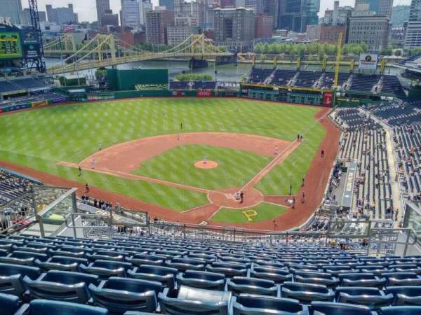 PNC Park, section: 318, row: Q, seat: 10