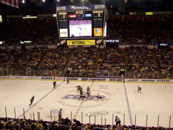 Joe Louis Arena, section: 207, row: 3, seat: 6