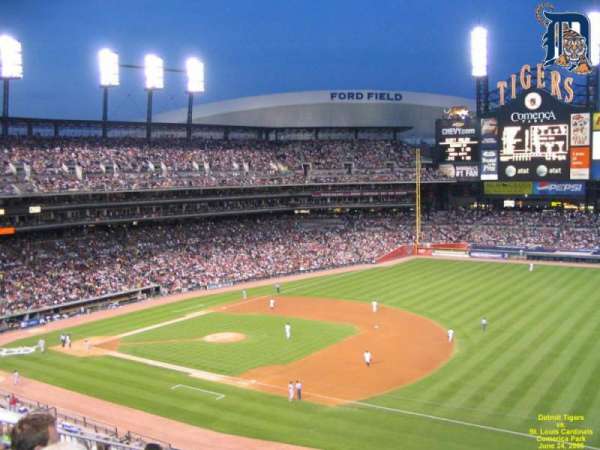 Comerica Park, section: 217, row: 4, seat: 15