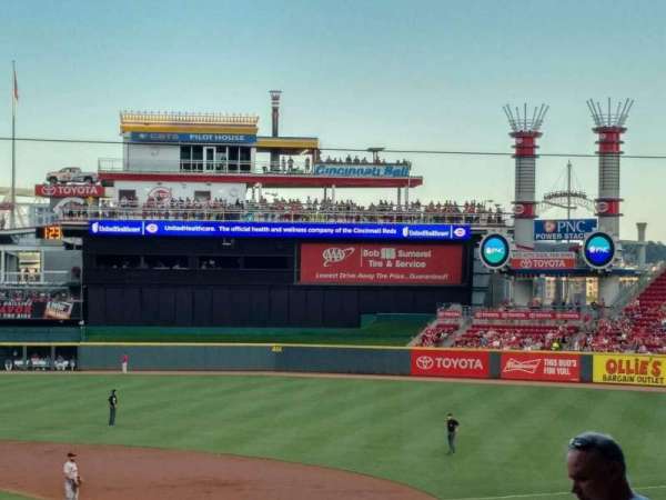 Great American Ball Park, section: 127, row: HH, seat: 8