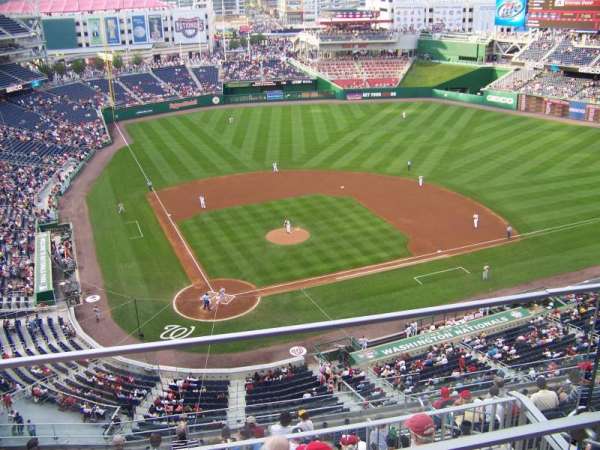 Nationals Park, section: 316, row: A, seat: 9