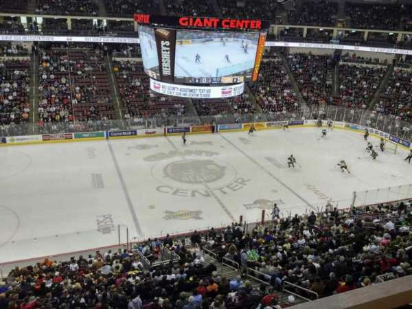 Giant Center, section: 219, row: A, seat: 10