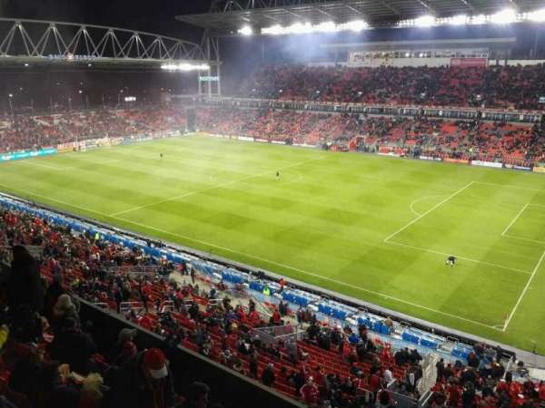 BMO Field, section: 203, row: 28, seat: 15