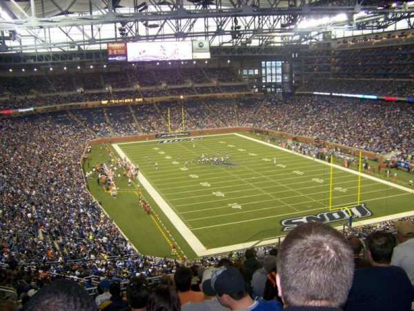 Ford Field, section: 341, row: 12, seat: 13