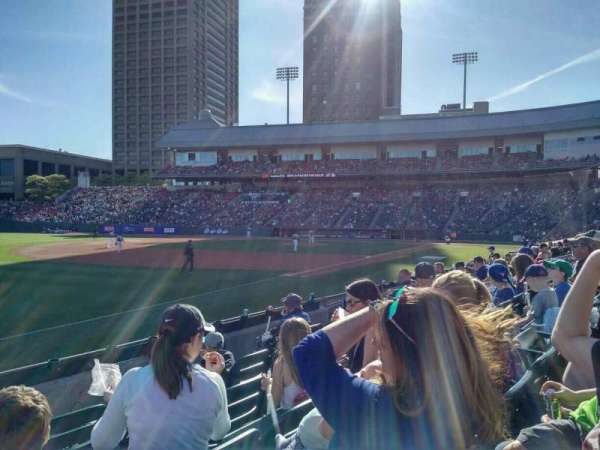 Sahlen Field, section: 119, row: H, seat: 15