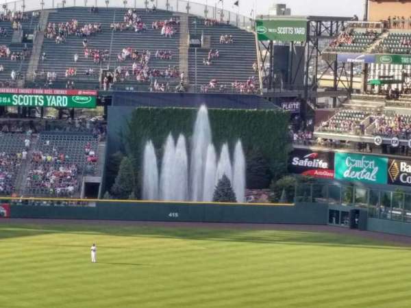 Coors Field, section: L329, row: 5, seat: 8