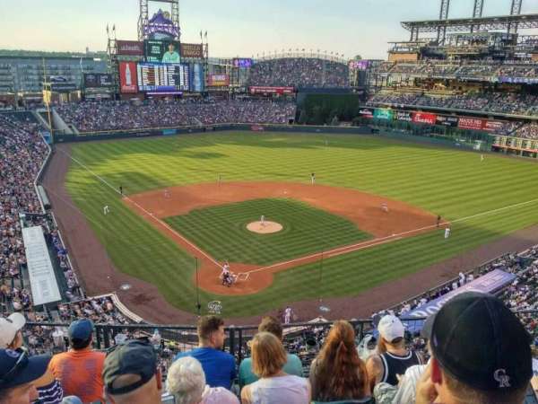 Coors Field, section: L329, row: 5, seat: 8