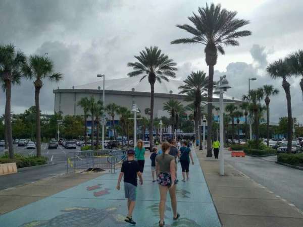 Tropicana Field, section: exterior