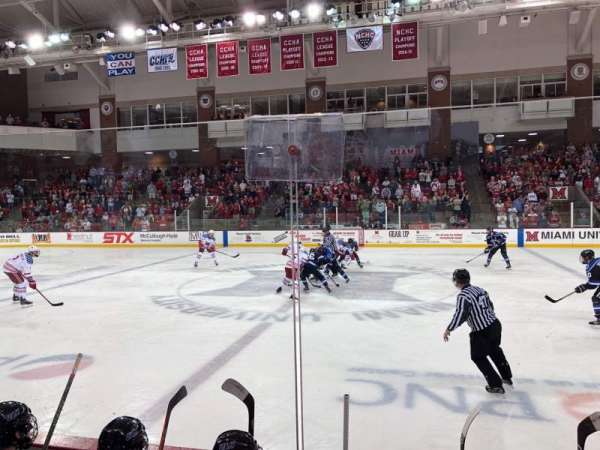 Goggin Ice Center, section: 14, row: D, seat: 6