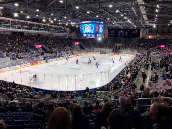 Coca-Cola Coliseum, section: 114, row: P, seat: 6