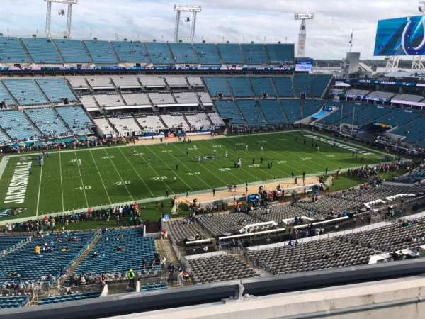 EverBank Stadium, section: 412, row: B, seat: 21