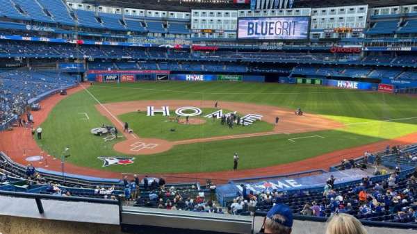 Rogers Centre, section: 222A, row: 4, seat: 8