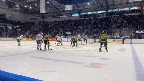 Sadlon Arena, section: 128, row: 1, seat: 5
