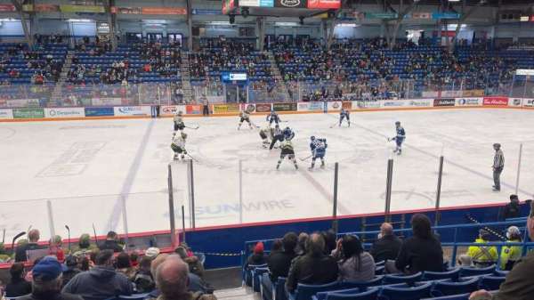 Sudbury Arena, section: 15, row: K, seat: 1