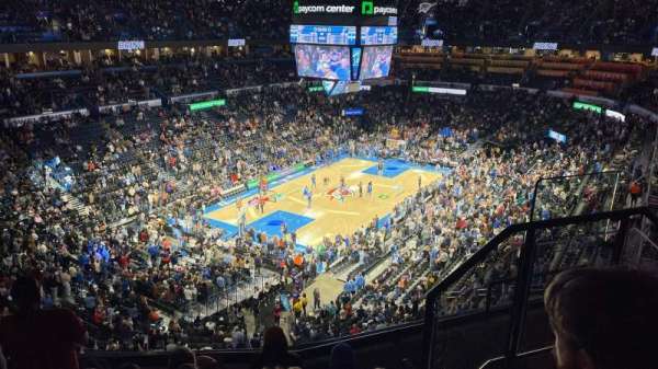 Paycom Center, section: 313, row: E, seat: 12
