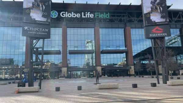 Globe Life Field, section: TXU Energy North Entry