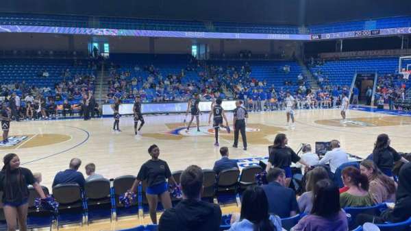 College Park Center, section: 109, row: H, seat: 118