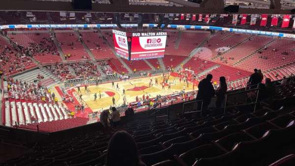 Bud Walton Arena, section: 221, row: 13, seat: 9