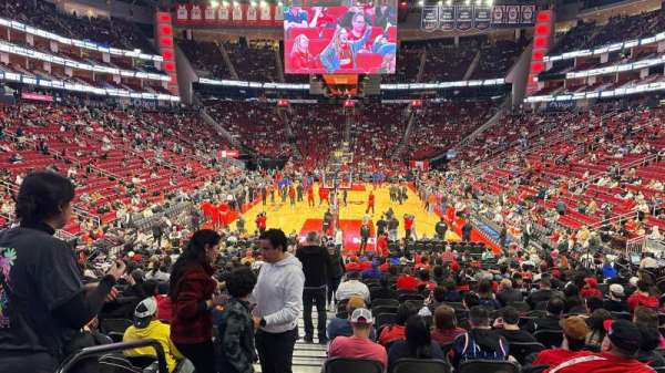 Toyota Center, section: 126, row: 17, seat: 18