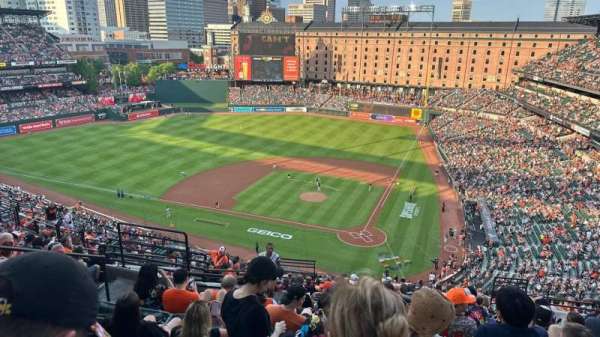 Oriole Park at Camden Yards, section: 344, row: 19, seat: 12