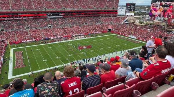 Raymond James Stadium, section: 332, row: J, seat: 7