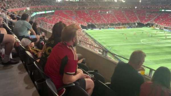 Mercedes-Benz Stadium, section: 204, row: 3, seat: 4