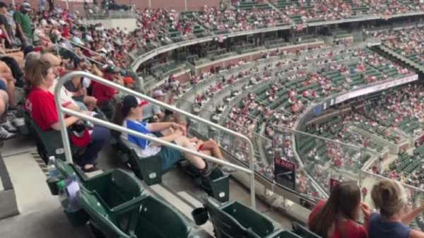 Truist Park, section: 323, row: 4, seat: 13