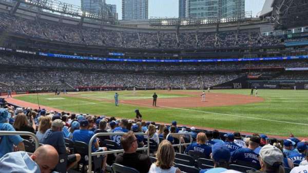 Rogers Centre, section: 113, row: 12, seat: 6