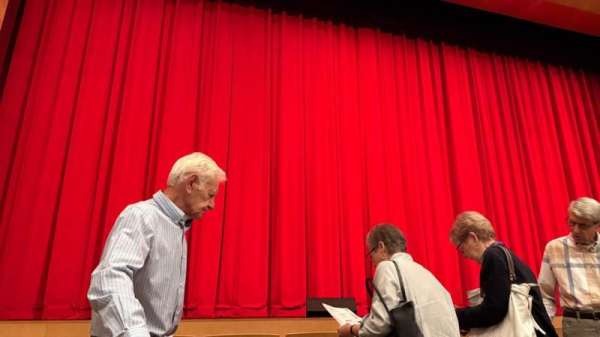 Hamilton Family Theatre Cambridge, section: Orch, row: E, seat: 6