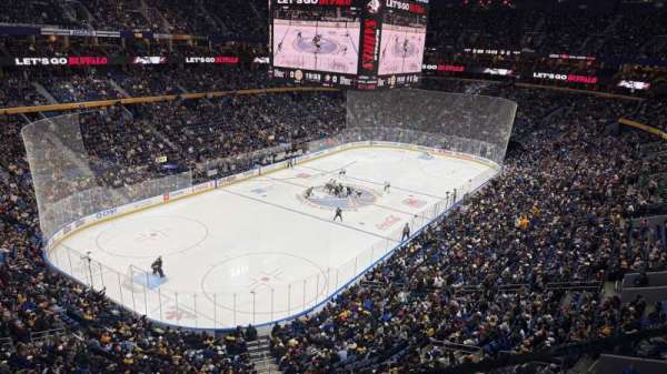 KeyBank Center, section: 324, row: 1, seat: 12