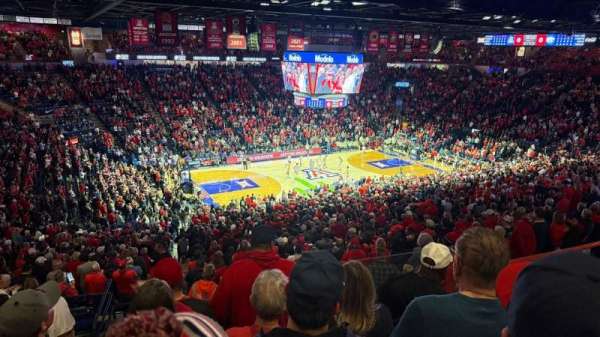 McKale Center, section: UP 116, row: 37, seat: 5