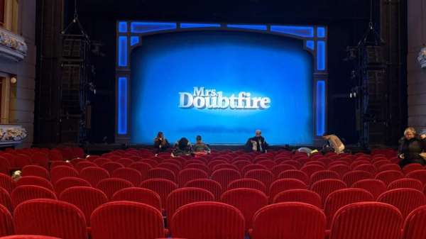Princess of Wales Theatre, section: Orchestra C, row: F, seat: 28