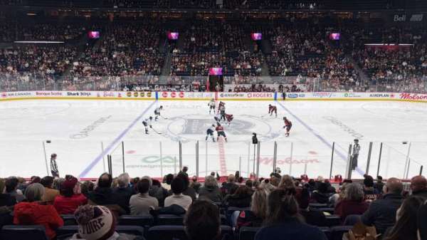 Place Bell, section: 109, row: P, seat: 12
