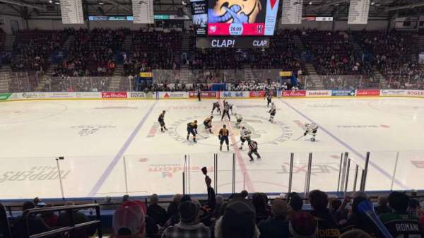 Sadlon Arena, section: 101, row: 14, seat: 5