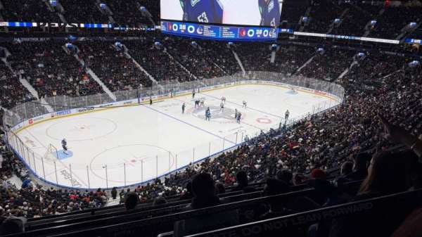 Rogers Arena, section: 327, row: 6, seat: 8