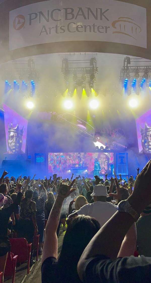 PNC Bank Arts Center, section: 102, row: S, seat: 102