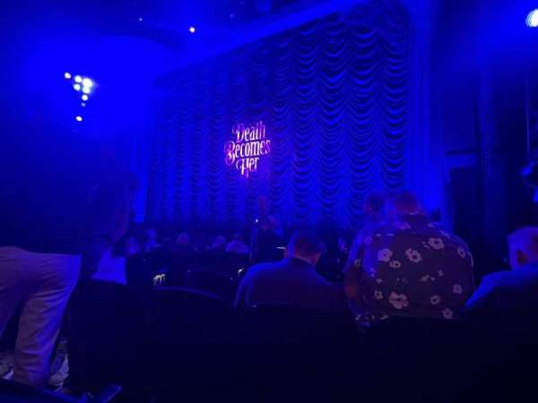 Lunt-Fontanne Theatre, section: Orchestra R, row: J, seat: 8