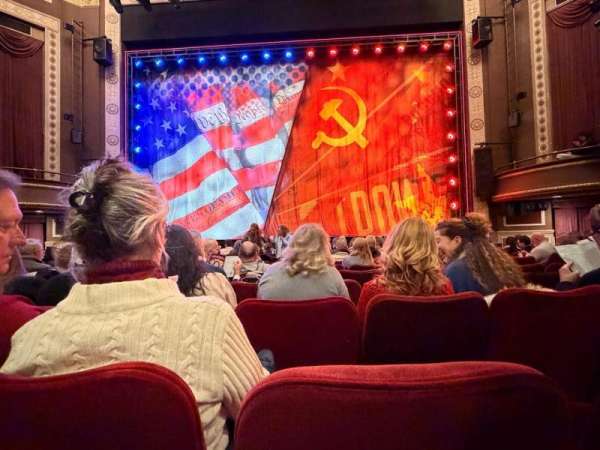 Imperial Theatre, section: Orchestra C, row: J, seat: 109