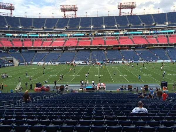 Nissan Stadium, section: 135, row: LL, seat: 13