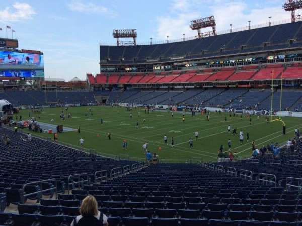 Nissan Stadium, section: 129, row: LL, seat: 10